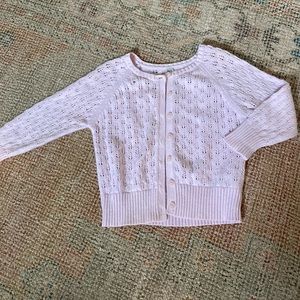 Baby girl knit cardigan